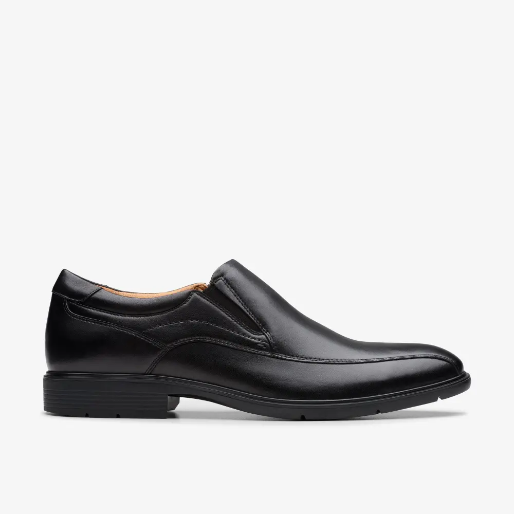 Mens Eldredge Step Black Leather Loafer online