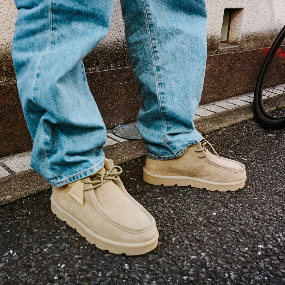 Mens Meare Walla BT Dark Sand Warmlined Wallabees online