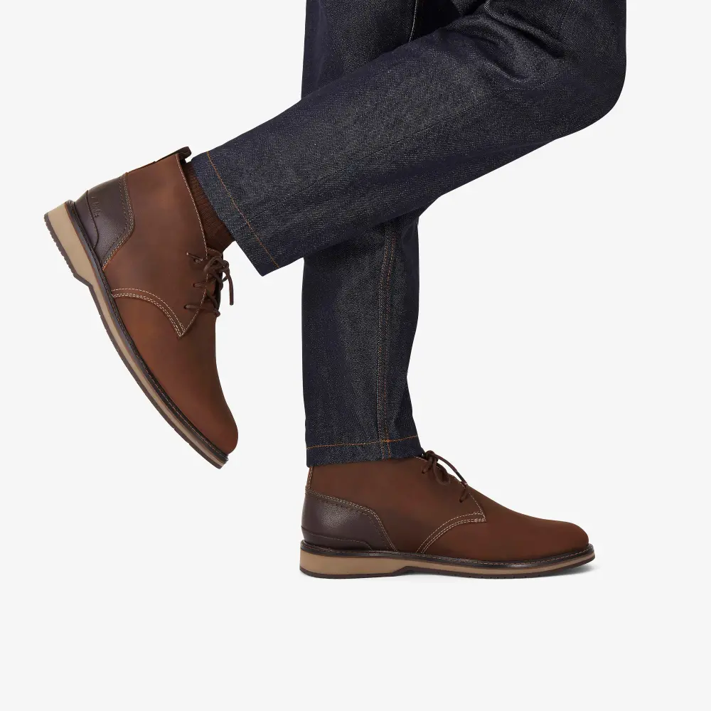 Mens Monahan Chukka Beeswax Leather Boots online