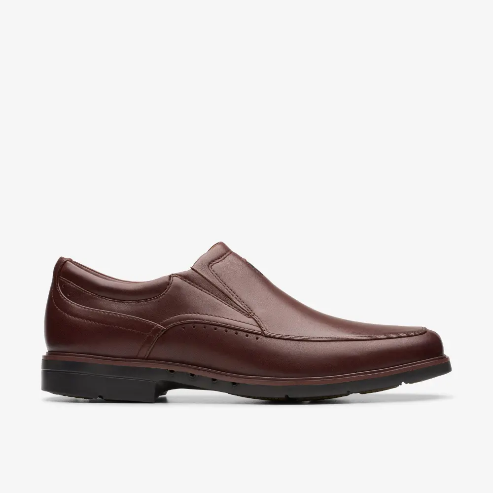 Mens Un Kendric Go Mahogany Leather Loafer Clarks online