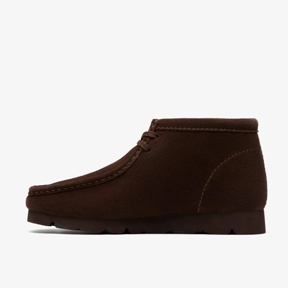 Mens Wallabee Boot Gore-Tex Dark Brown Suede online