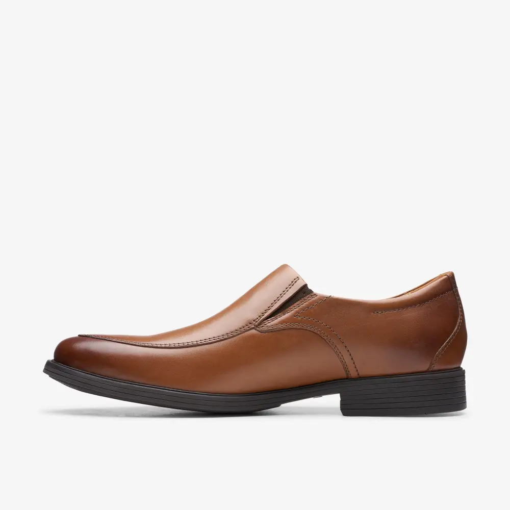Men’s Whiddon Step Dark Tan Leather Loafers online