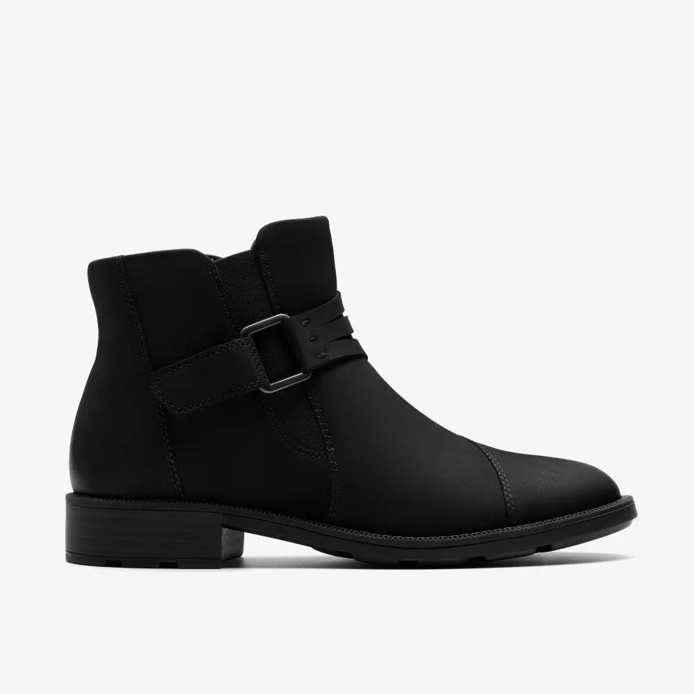 Womens Adalynn Faye Black Nubuck Ankle Boots online