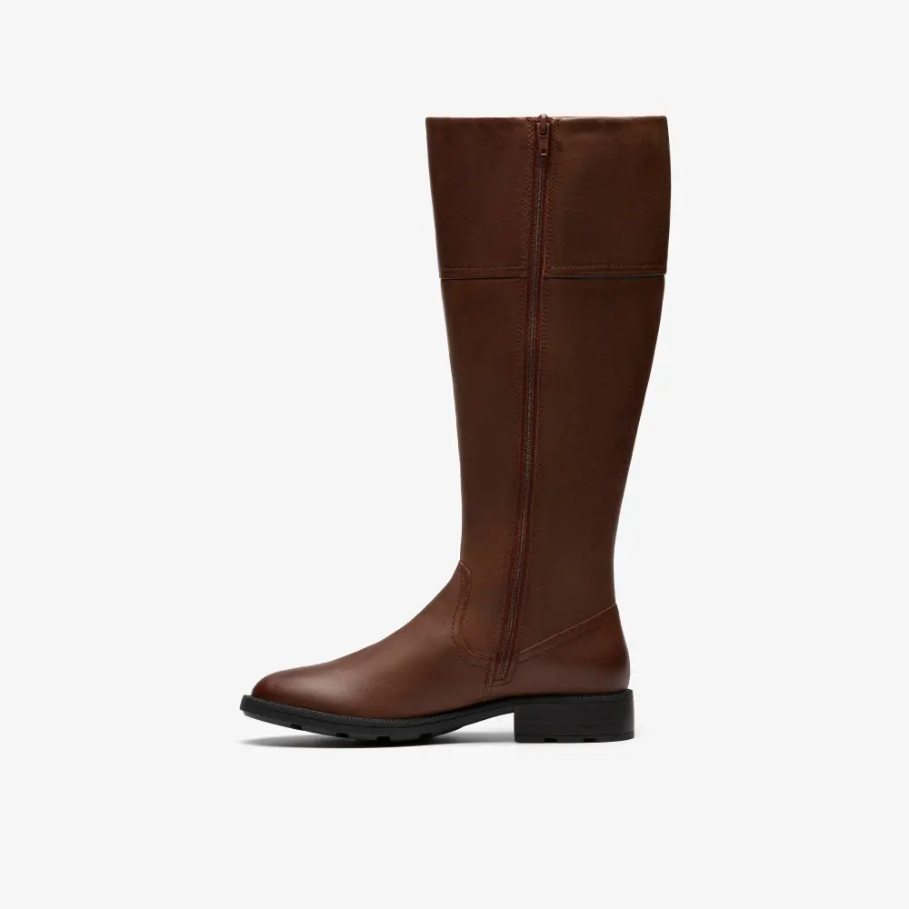 Womens Adalynn Hope British Tan Leather Knee High Boots online