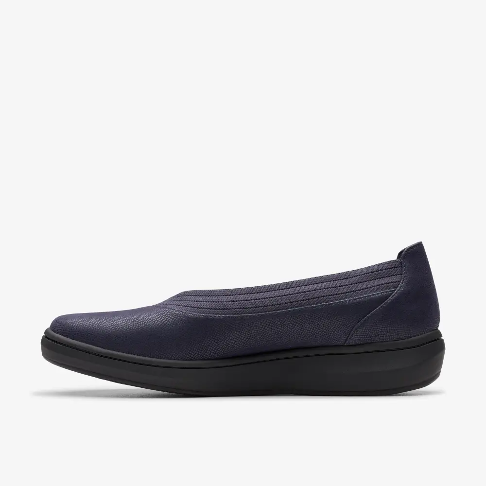 Womens BreezeSky Air Navy Textile Slip-Ons online