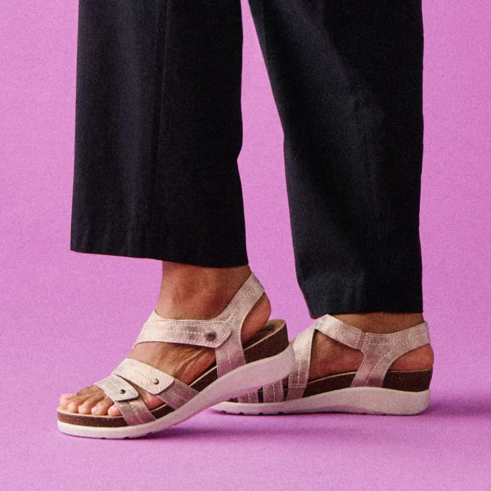 Womens Calenne Clara Bronze Metallic Calenne Clara online