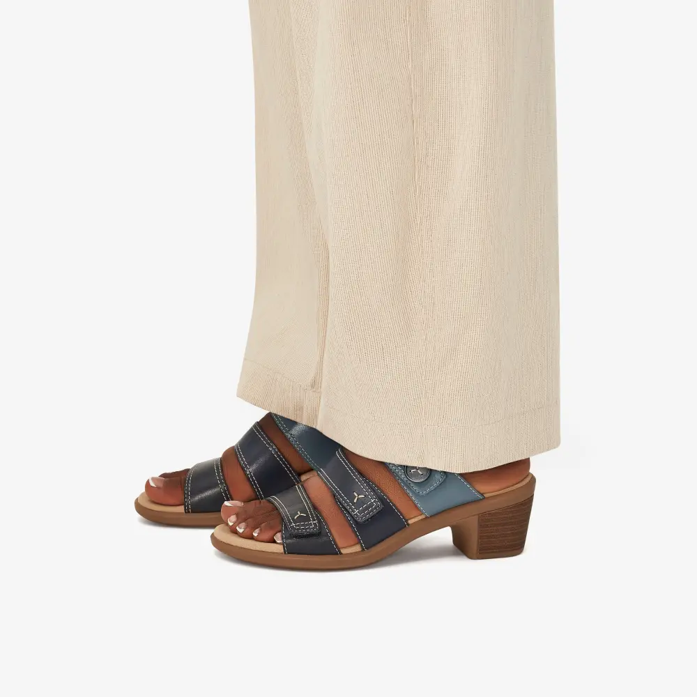 Women’s Emily 2 Adella Navy Multicolour Heeled Sandals online