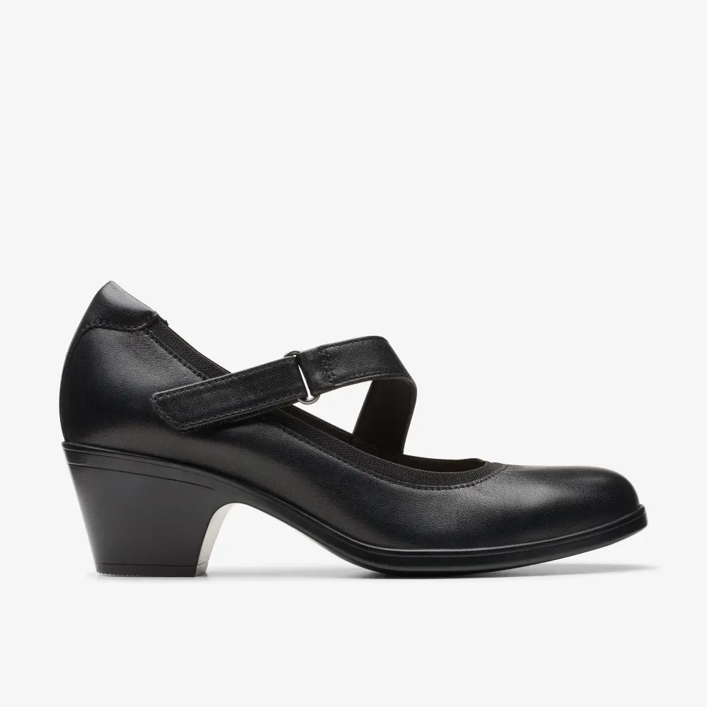 Women’s Emily 2 Mabel Black Leather Mary Jane Shoes online