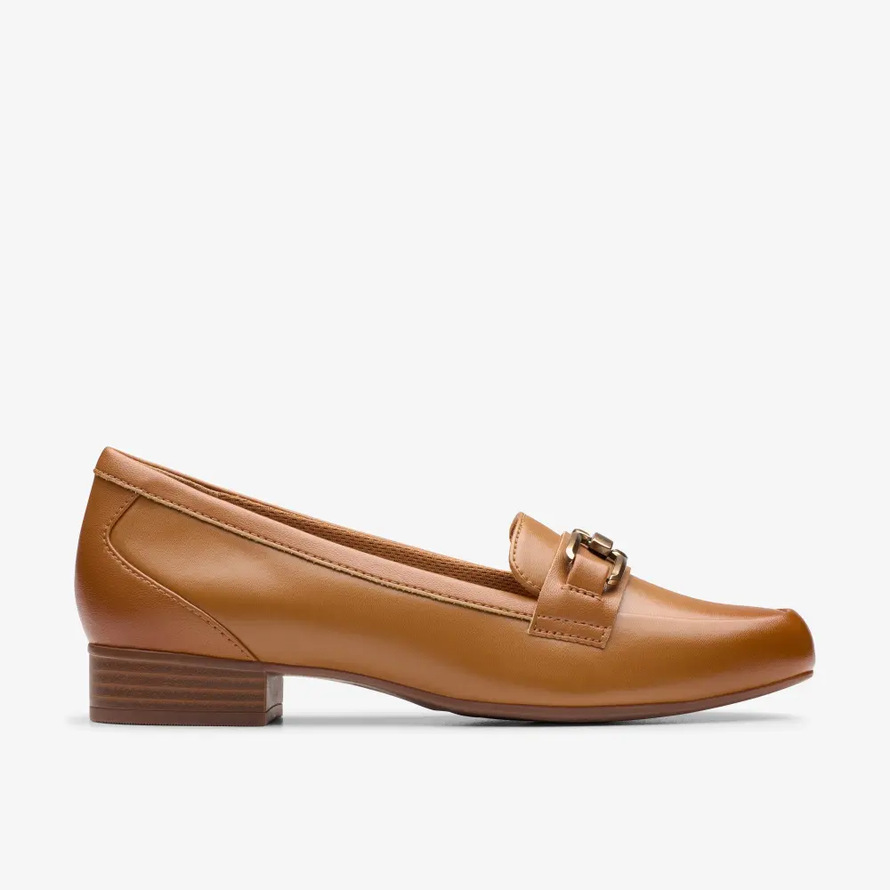 Womens Juliet Echo Tan Leather Loafers online
