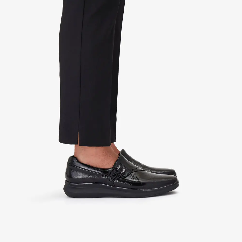 Womens Lynell Slip Black Patent Leather Shoes online