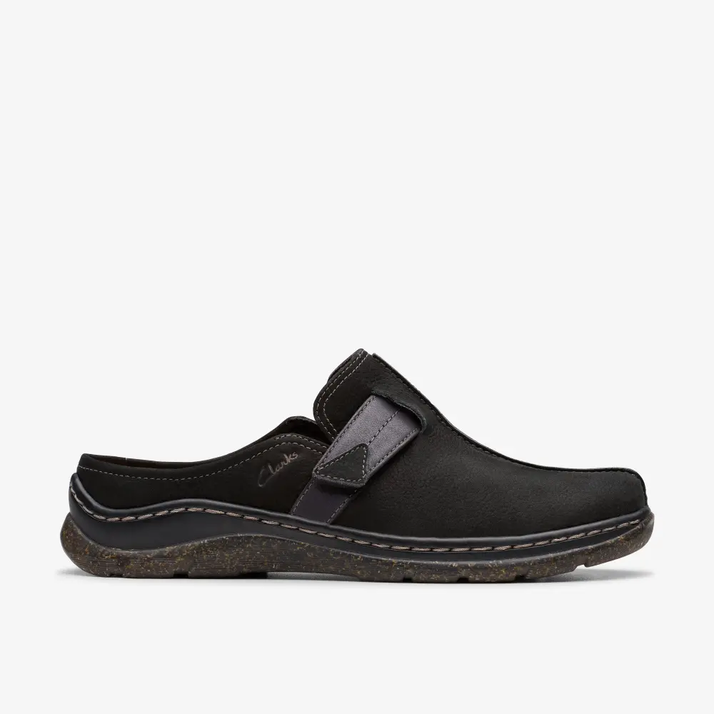 Womens Orlene Clog Black Nubuck Clogs & Mules online