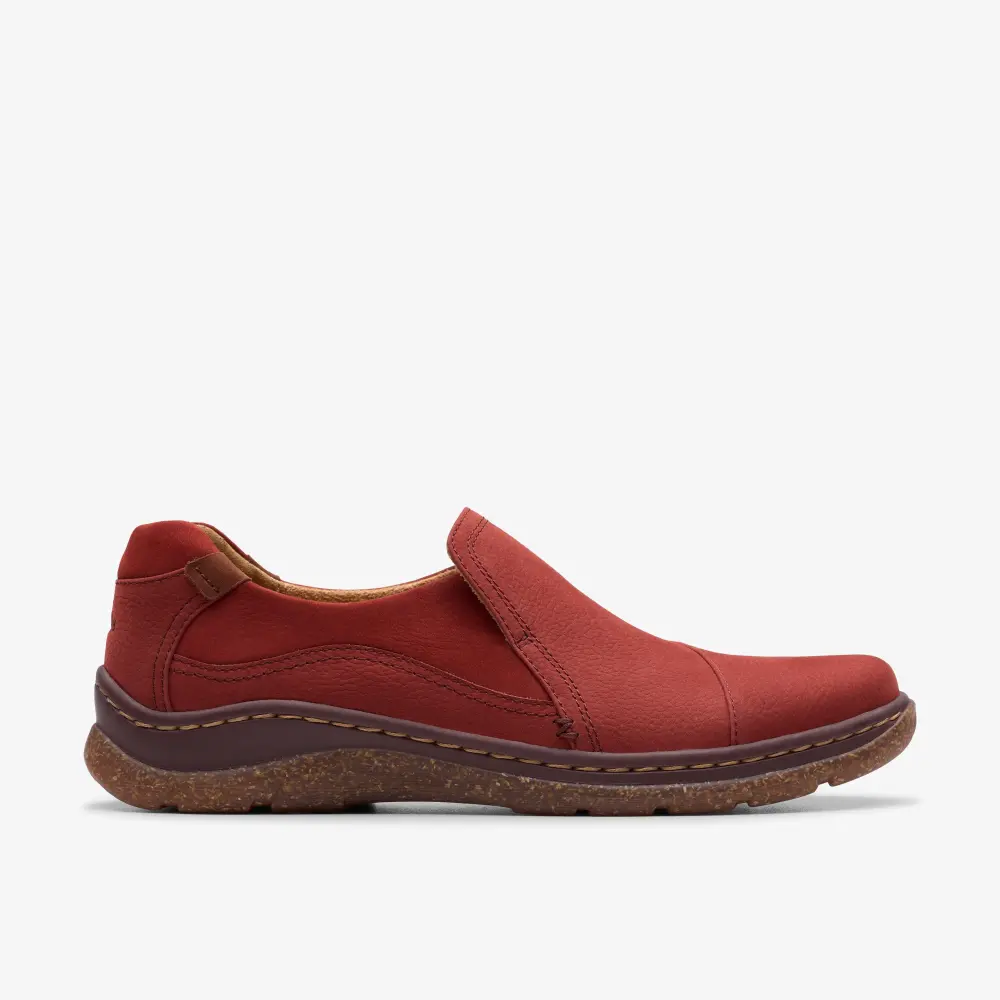 Womens Orlene Slip Chestnut Nubuck Slip-Ons online